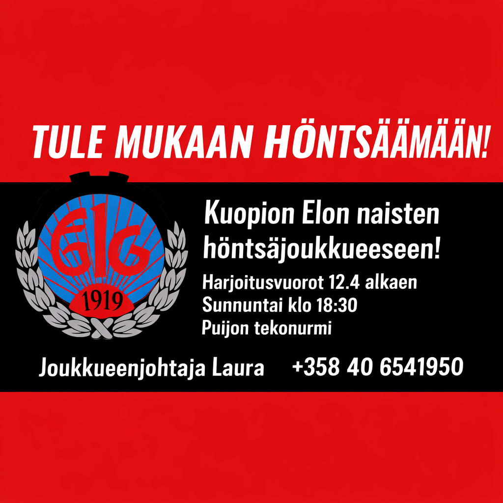 2026 Kesän harjoitusvuoro