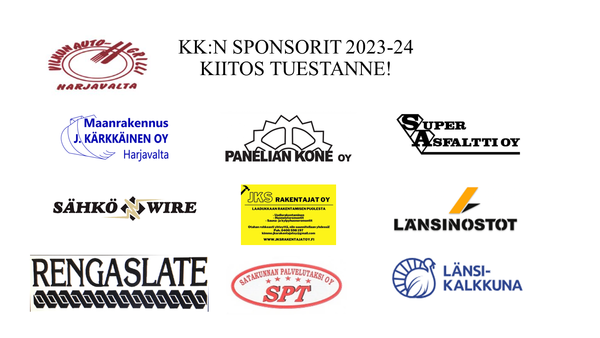 Kiekkokoulun sponsorit 2023-2024