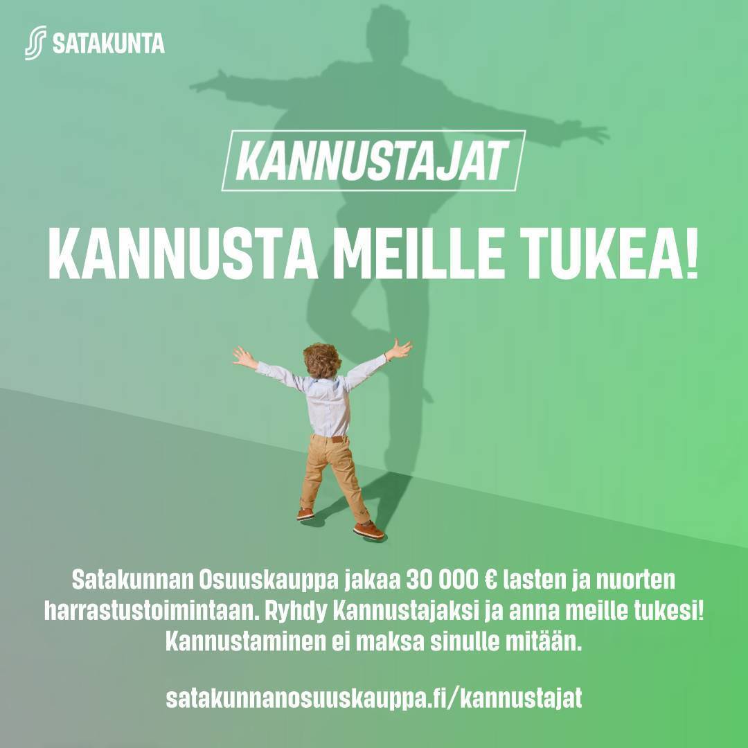 Tule mukaan Kannustamaan!