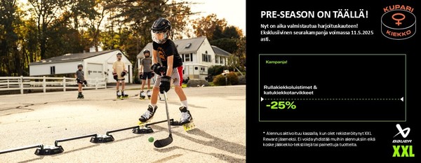 PRE-SEASON ON TÄÄLLÄ!