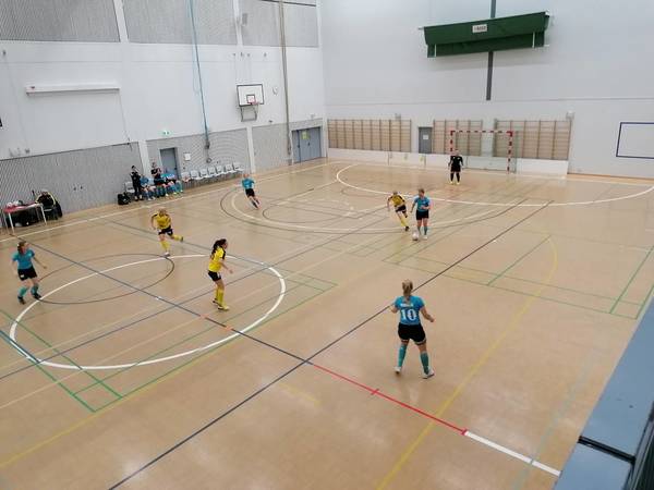 KuPS Futsal naiset kärkikamppailu 27.11.2021 Lippumäen LH, Kuopio