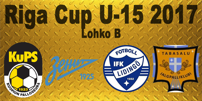 KuPS C15-joukkue Riika-Cupiin 