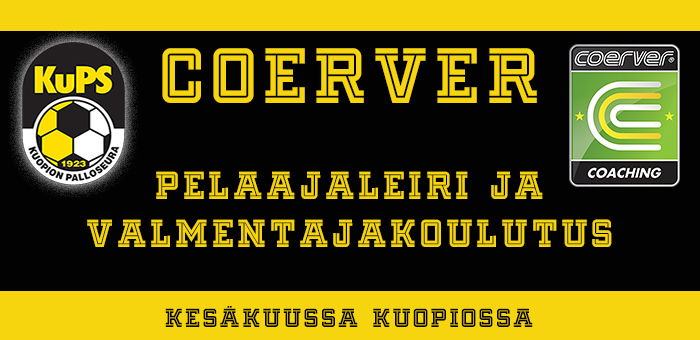 Coerver-valmentajakoulutus ja -pelaajaleri Kuopiossa