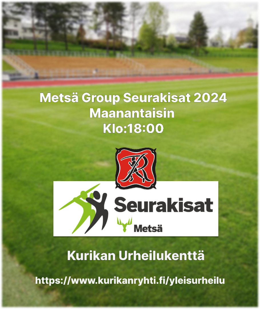 Metsä Group seurakisat 2024 Kurikan Ryhti