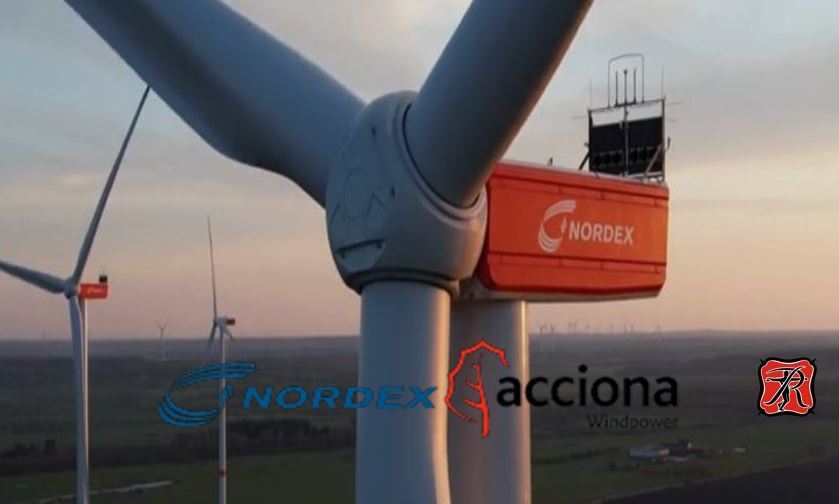 Ryhti yhteistyösopimukseen Nordex Acciona Windpowerin kanssa.