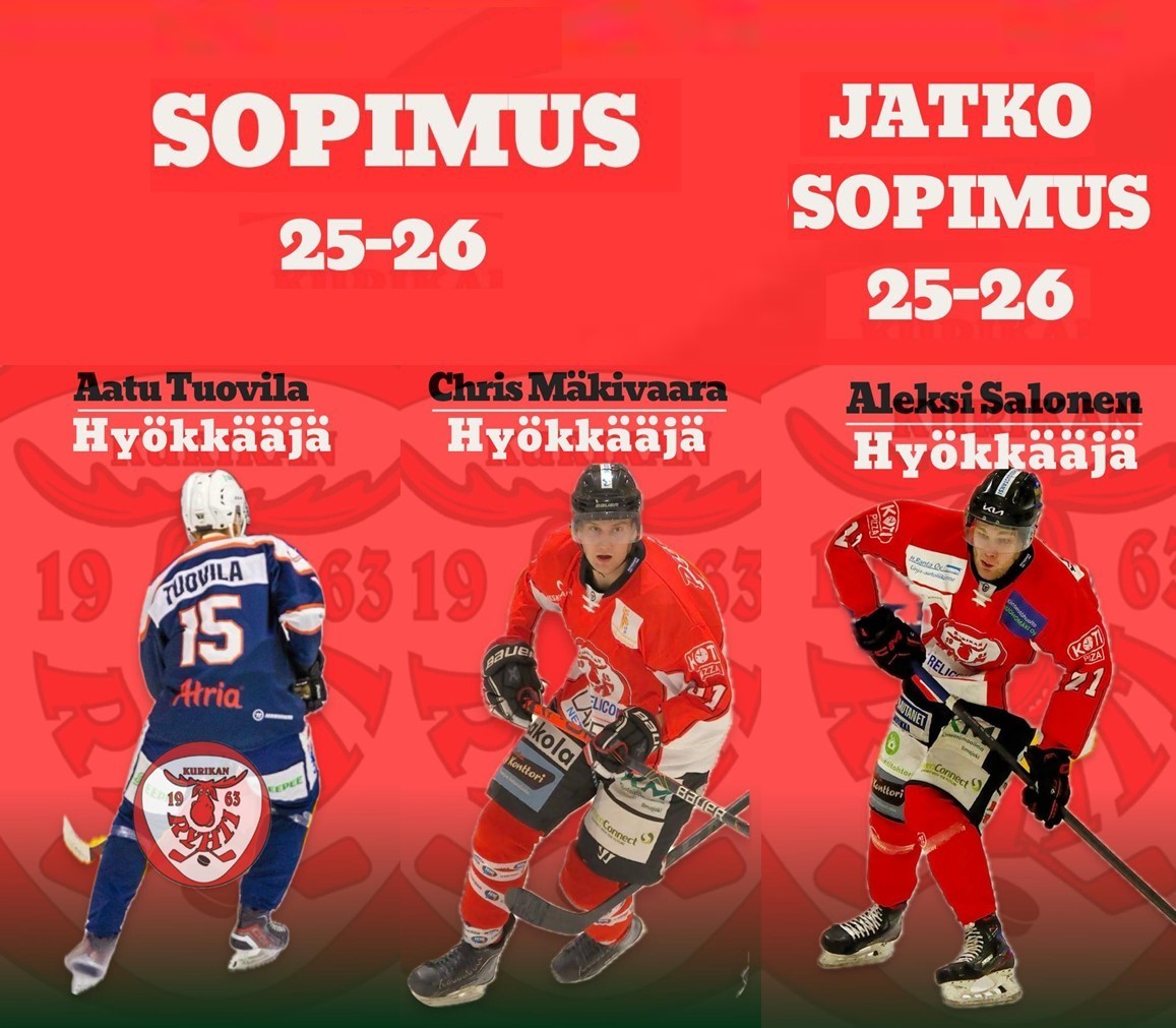 Mäkivaara palaa hirvipaitaan, Tuovila liittyy joukkueeseen ja Salonen jatkaa