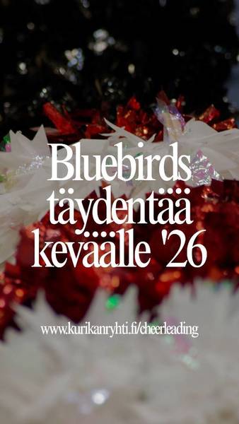 Bluebirds -joukkueeseen mahtuu kolme uutta harrastajaa keväälle