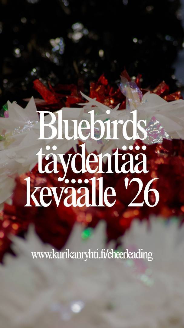 Bluebirds -joukkueeseen mahtuu kolme uutta harrastajaa keväälle