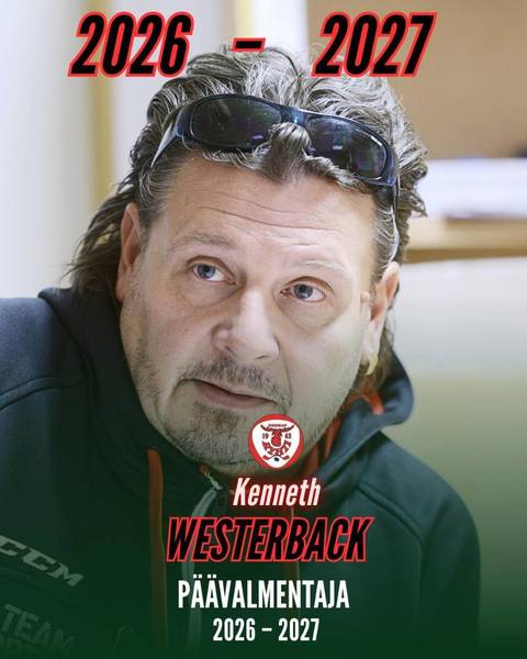 Kenneth Westerback edustusjoukkueen päävalmentajaksi