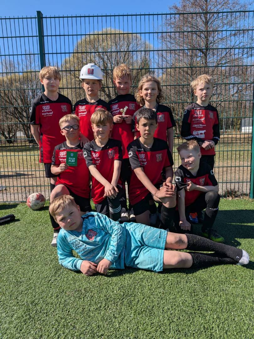 Ryhdin P10-joukkue haastoi kovatasoisessa VPS Cupissa