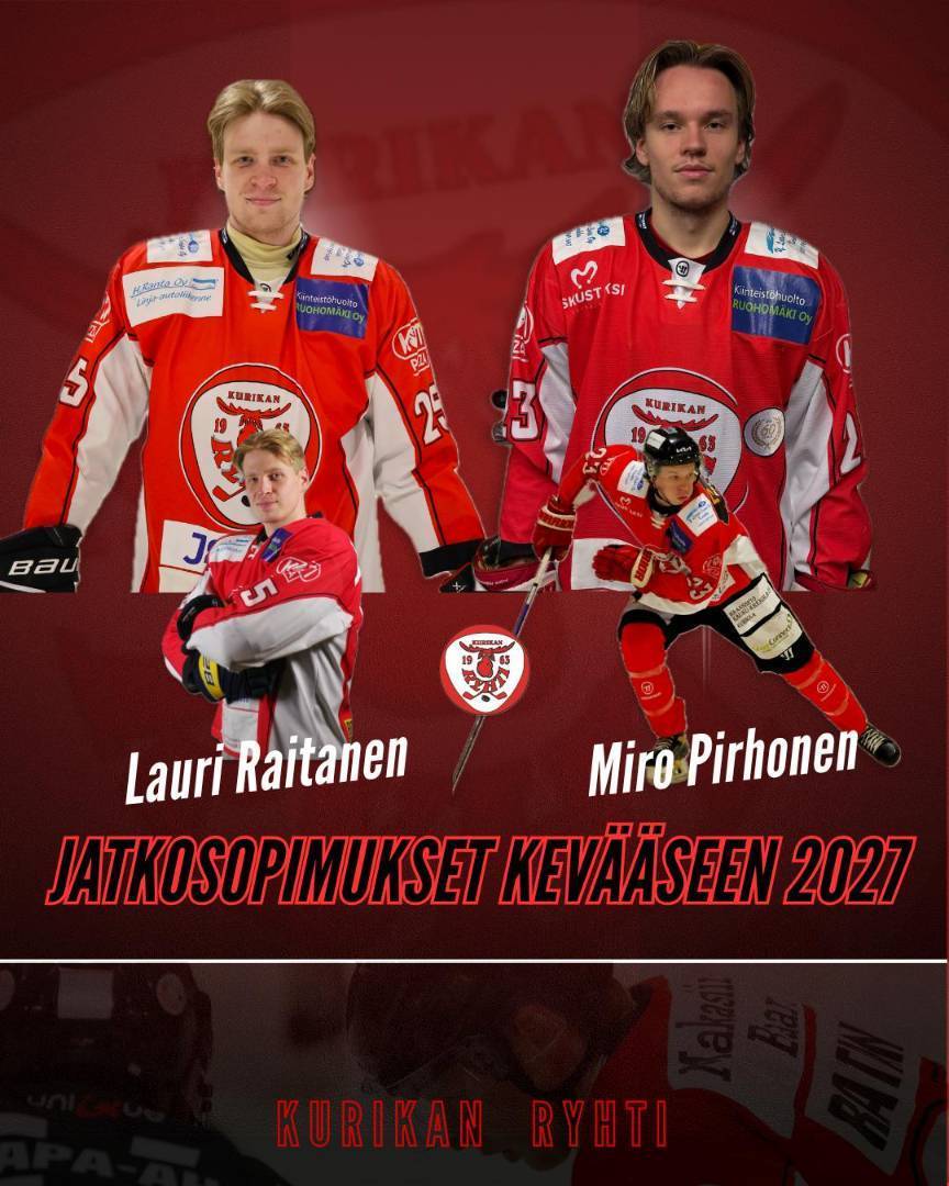 ​Raitanen ja Pirhonen jatkosopimuksiin