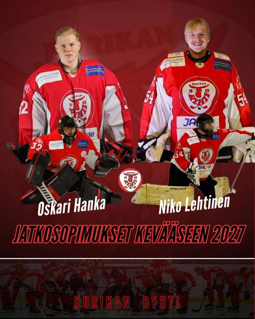 Hanka ja Lehtinen vartioivat Ryhdin maalia