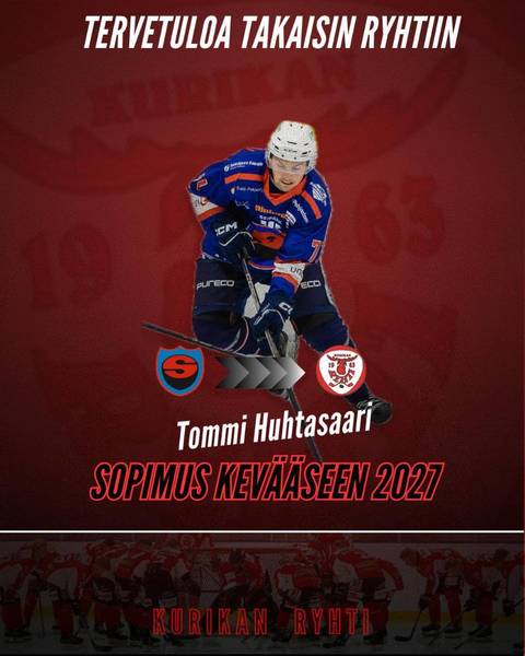 ​Tommi Huhtasaari palaa Ryhtiin