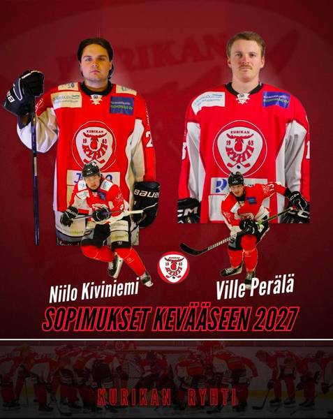 ​Kiviniemi ja Perälä jatkosopimuksiin