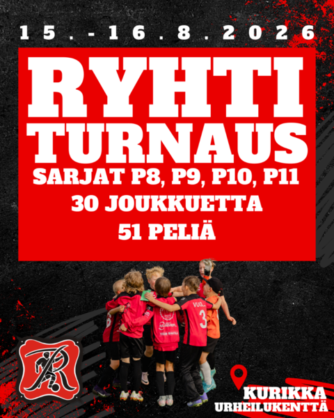 Tervetuloa elokuun energiseen junioriturnaukseen Kurikkaan