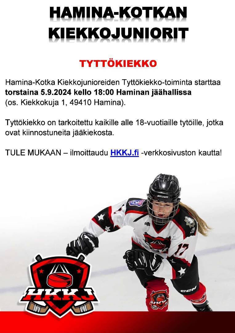 Tyttökiekko alkaa 5.9.2024 – tule mukaan!