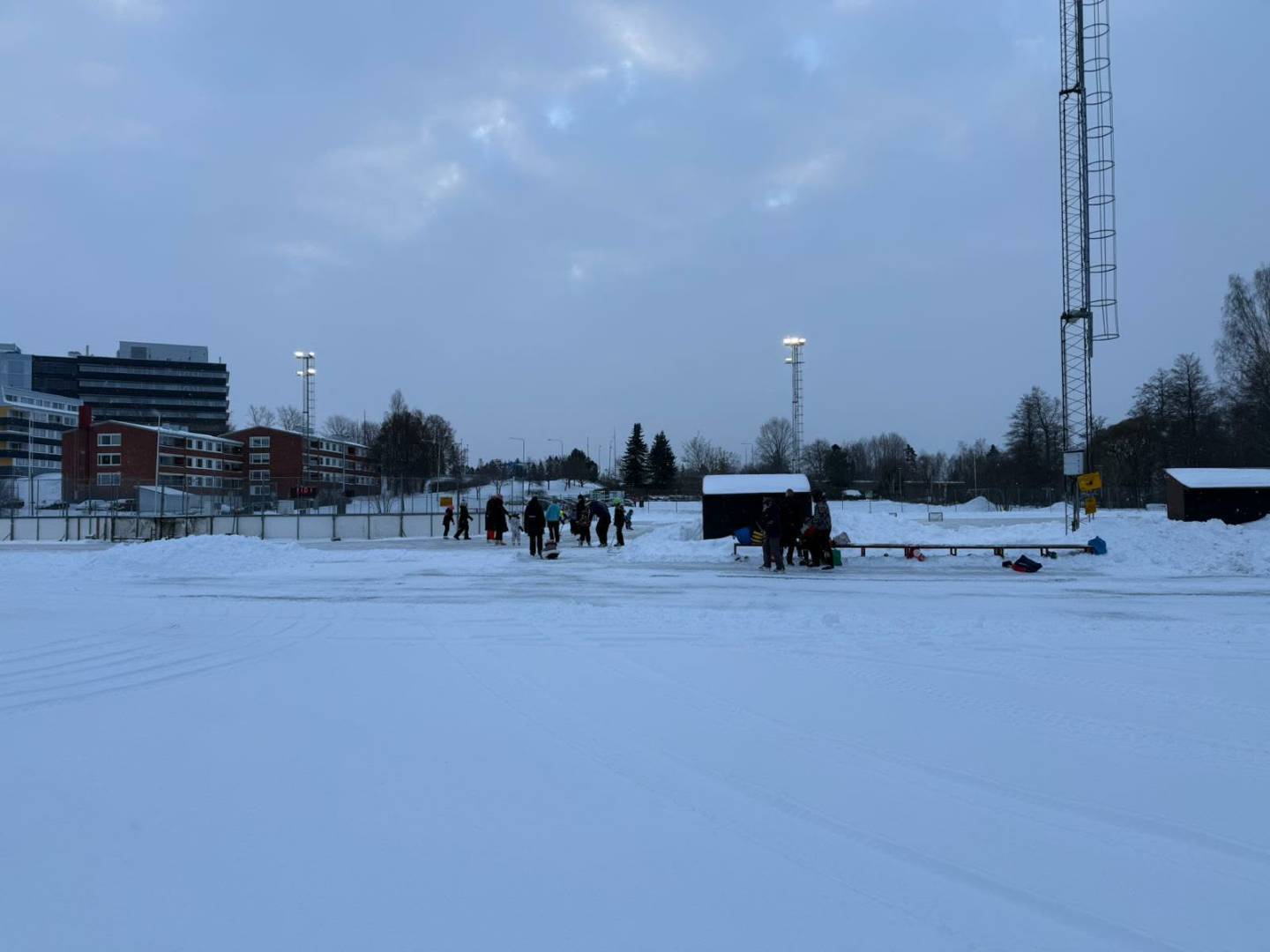 Talvinen sää loi loistavat puitteet onnistuneeseen luistelutapahtumaan!