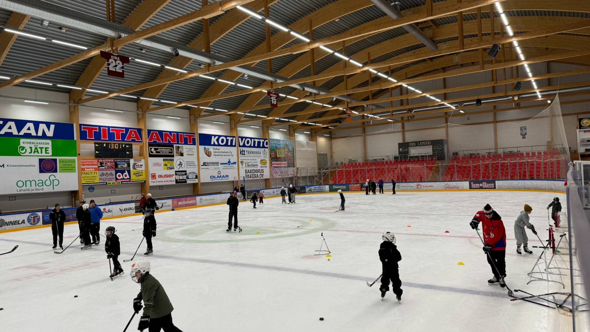 Luistin liikkui, mieli virkistyi ja makkara maistui!