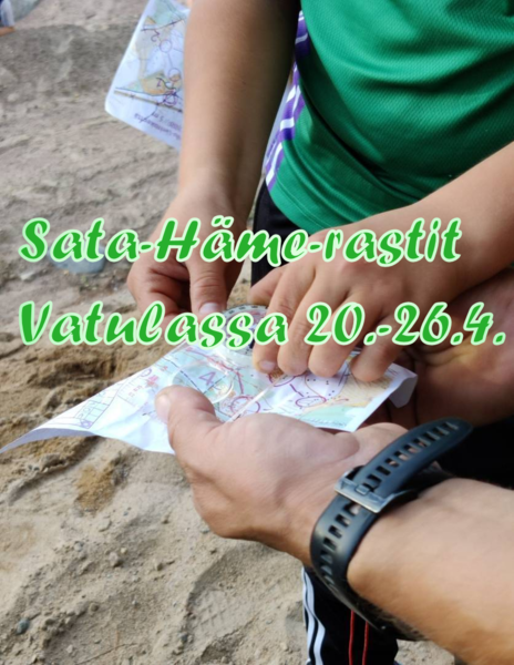 Sata-Häme-rastit Vatulassa 20.-26.4.2022