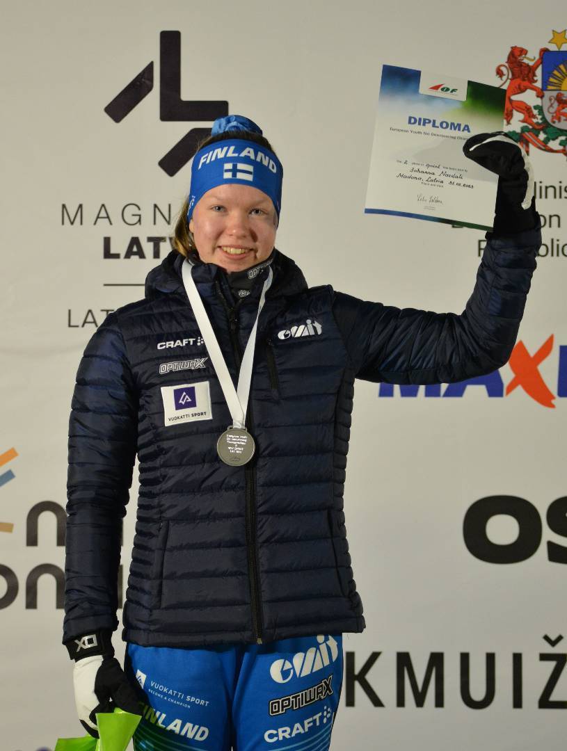 Johannalle sprinttihopeaa nuorten EM-kilpailussa Latviassa