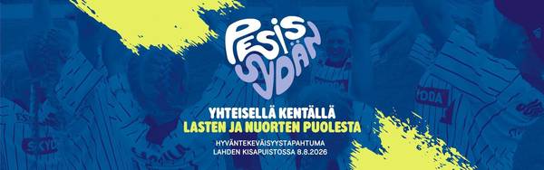 Hyvä paikallinen yrittäjä ja vaikuttaja - tule mukaan tekemään Pesissydän-hyväntekeväisyystapahtumaa