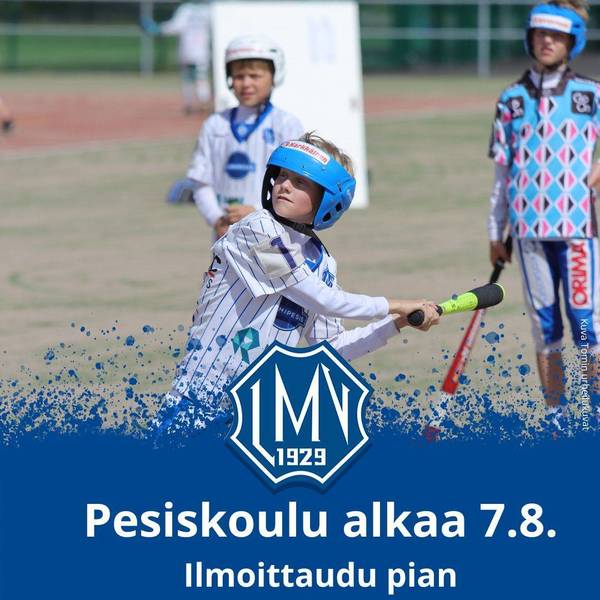 Pesiskoulu alkaa 7.8. - Ilmoittaudu pian