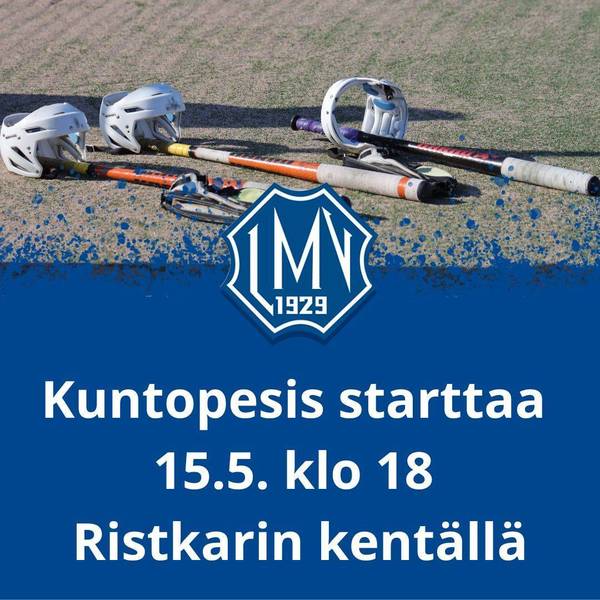 ​Kuntopesis alkaa 15.5. - ilmoittaudu nyt