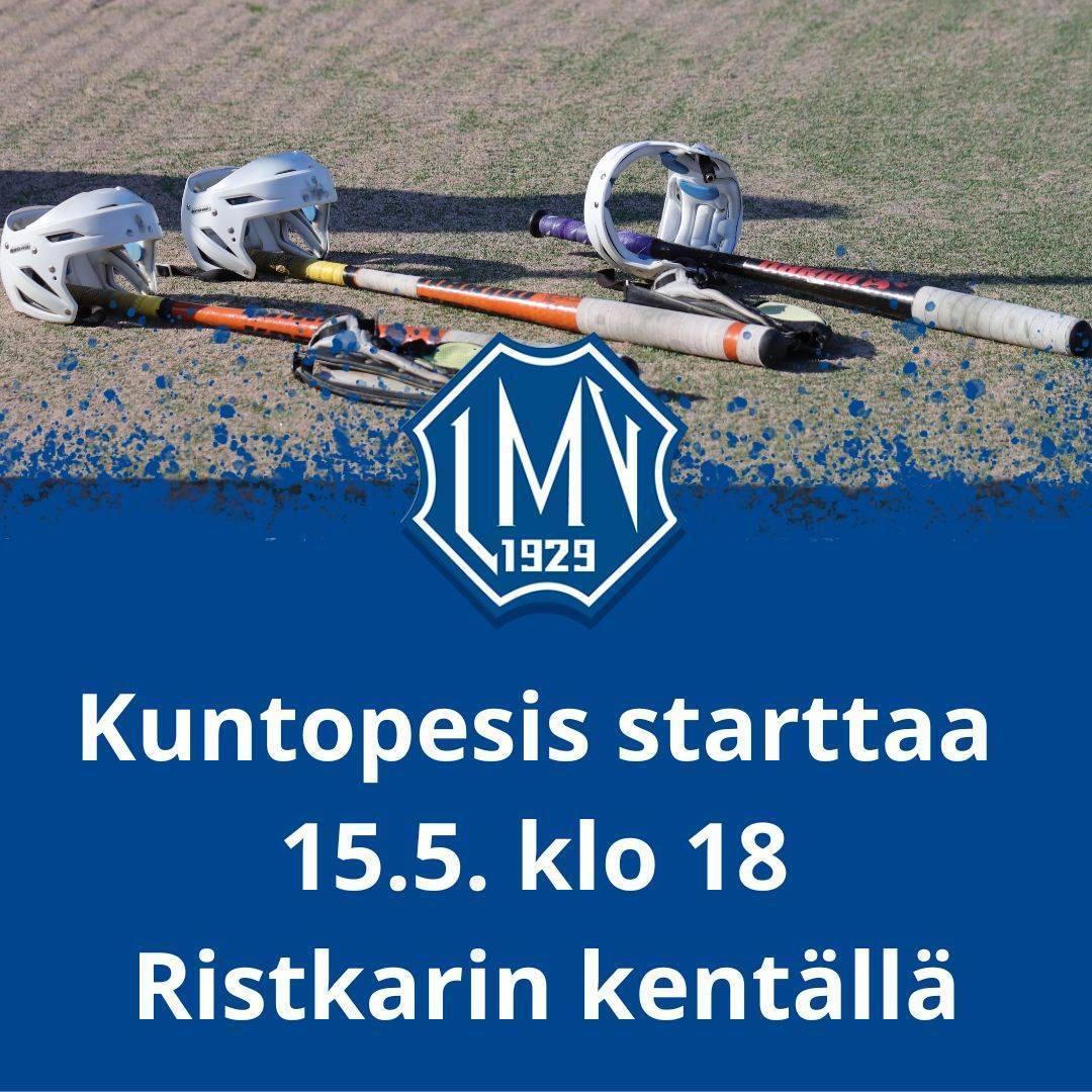 ​Kuntopesis alkaa 15.5. - ilmoittaudu nyt
