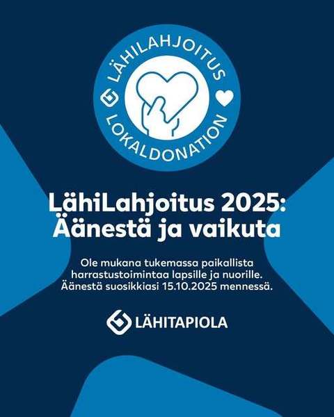 ​Lahden Mailaveikot mukana LähiLahjoitus-äänestyksessä