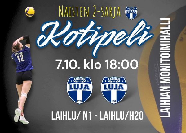 Kotiavaus Luja/N1 vs. Luja/H2O