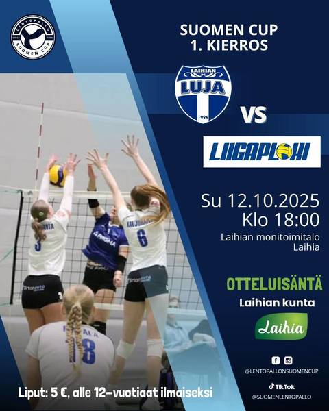 Ennakkoraportti: Suomen Cupin 1. kierros – Luja vs. LiigaPloki