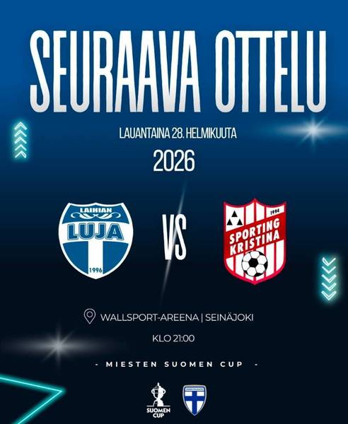 Miesten Suomen Cup käynnistyy 28.2. Seinäjoella