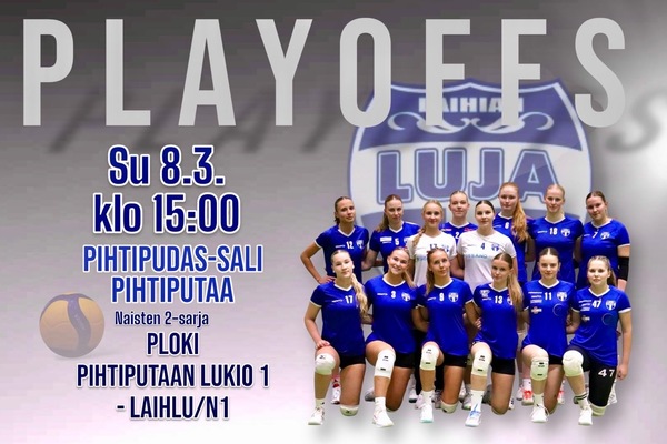 Playoff ottelu 2 Pihtiputaalla su 8.3