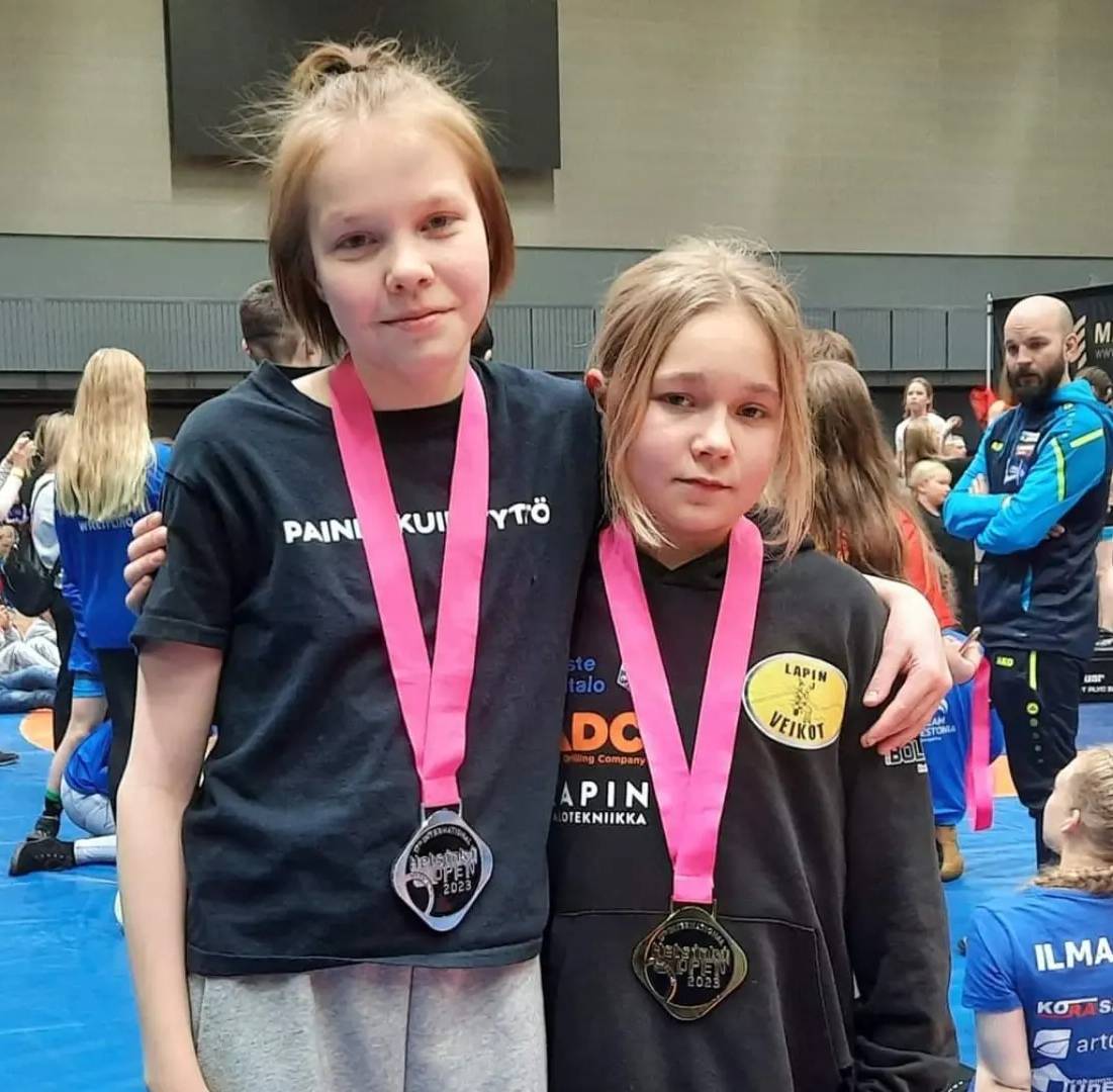 Helsinki Open Wrestling Tournamentista kaksi mitalia Sodankylään