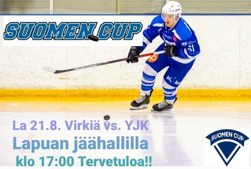 Suomen cup alkaa 21.8.2021