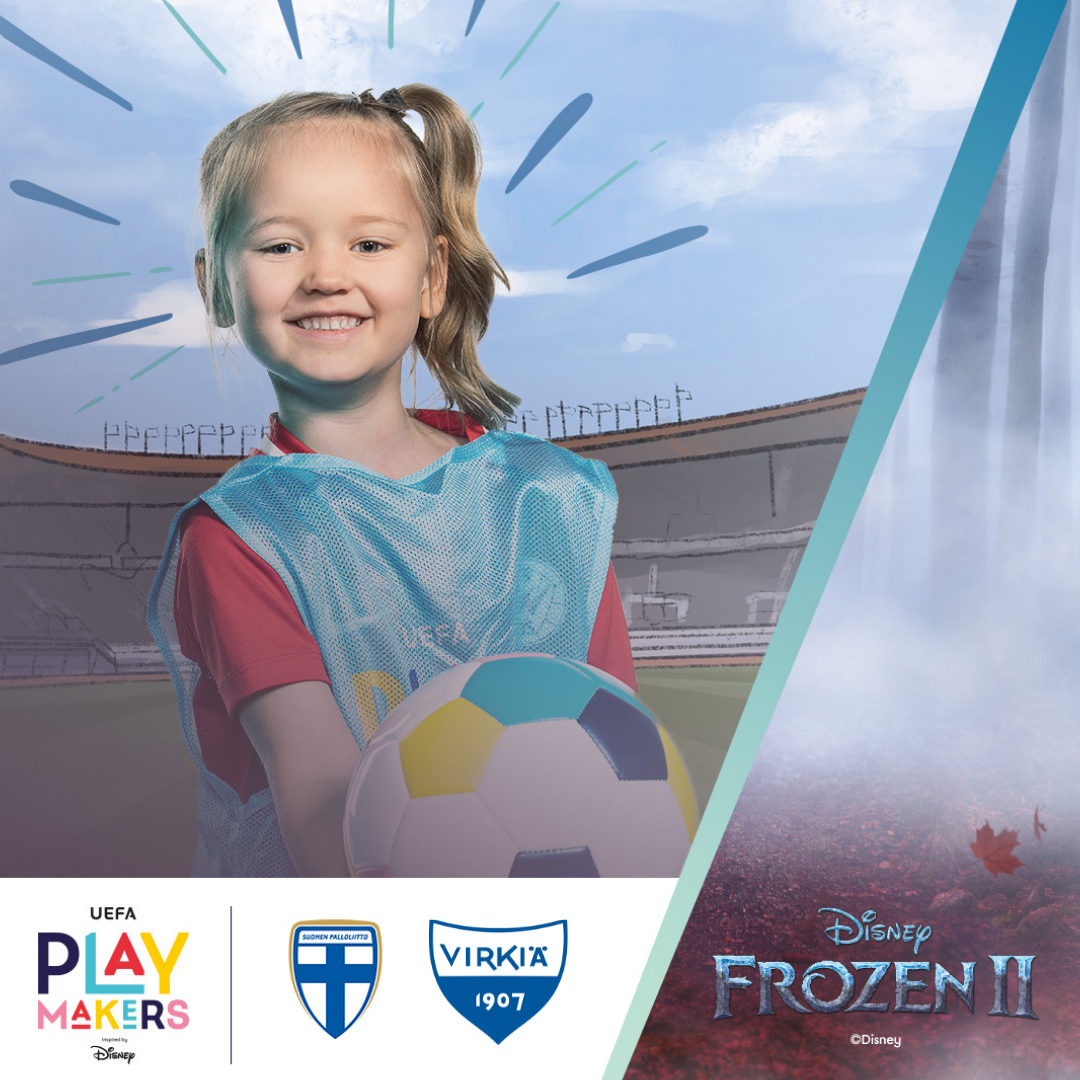 Virkiä mukaan UEFA:n ja Disneyn Playmakers-ohjelmaan!