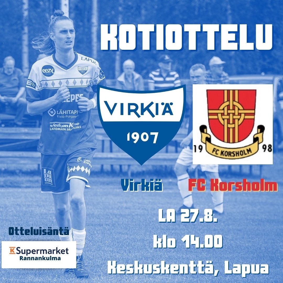 FC Korsholm vieraaksi