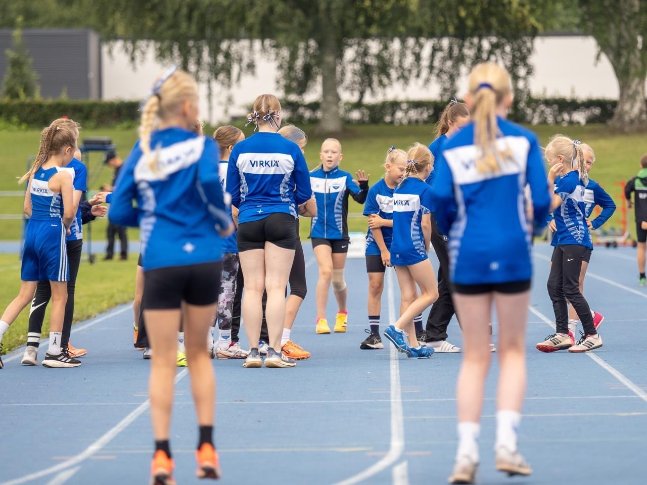 Yleisurheilukoulu päättyi harjoituskisoihin