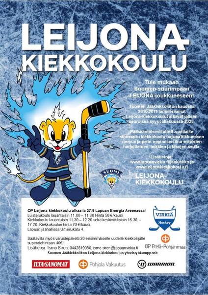 Virkiä Leijona jääkiekko ja -luistelukoulu 2025-2026