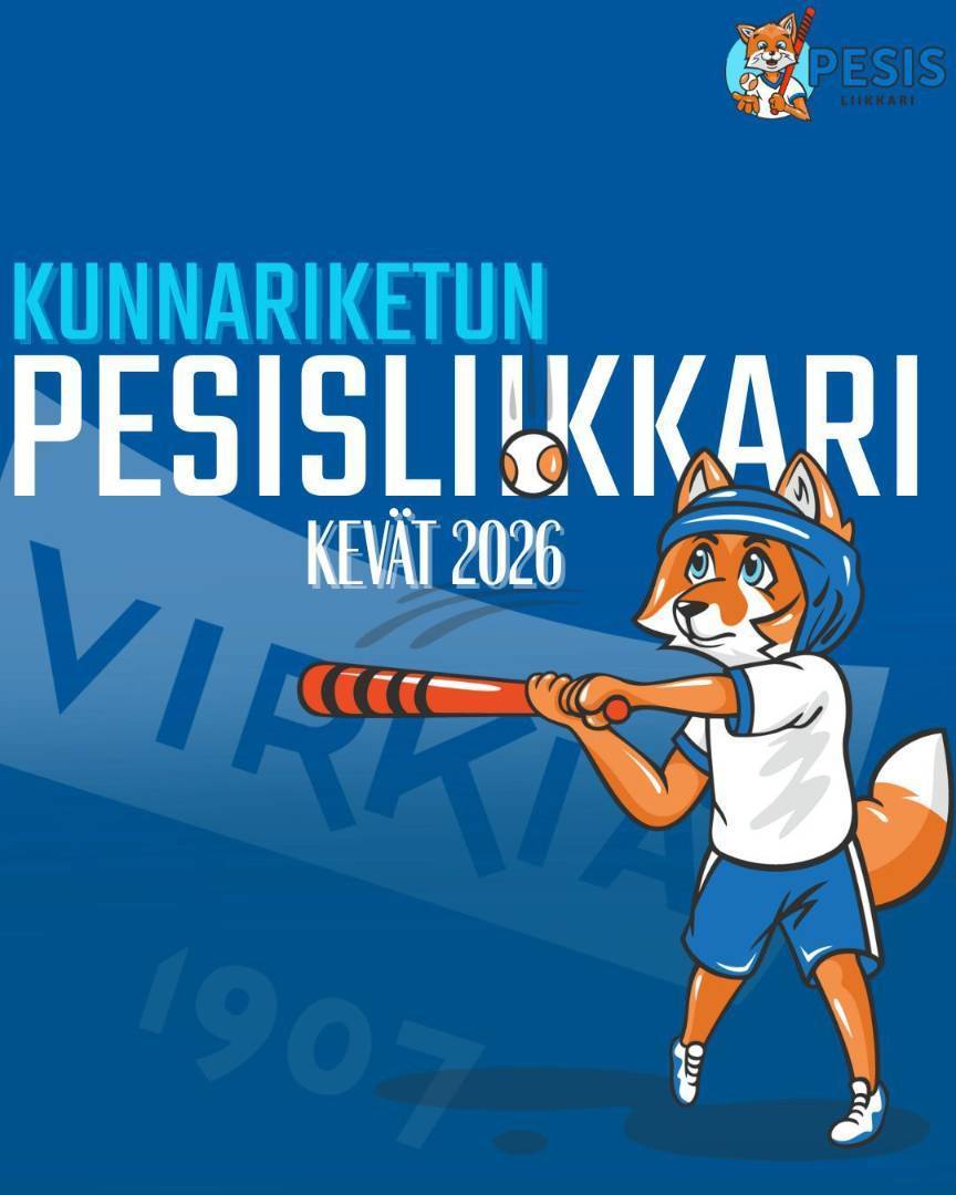 ​Kunnariketun pesisliikkari Lapualla keskiviikkoisin 7.1.2026-29.4.2026
