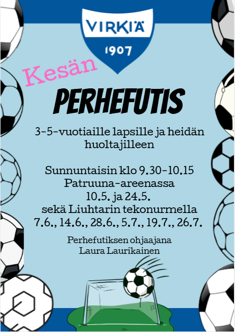 Perhefutis jatkuu kesällä – suuren suosion saaneena! ⚽💙