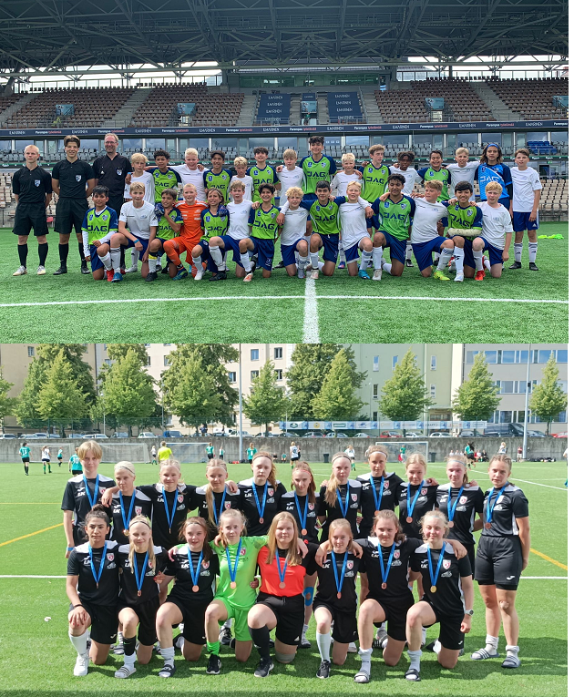 LAUTP P13 ja FC LaPa/LAUTP YJ T18 mitaleille Helsinki Cupissa