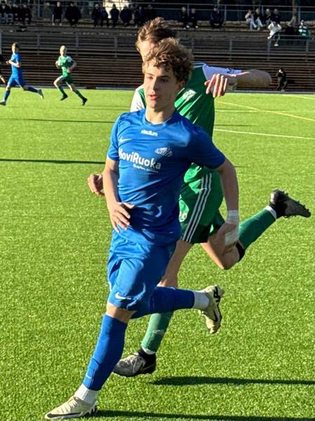 Ruslan Haapalainen U15 maajoukkueessa Eerikkilän turnauksessa