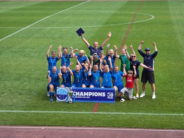 LAUTP:n tyttöjoukkueiden Helsinki Cup huipentui Olympiastadionille