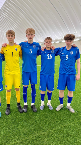 Aleksi ja Ahti Suomen Palloliiton U15 Tähtitarhaan - Aarne ja Touko varalla