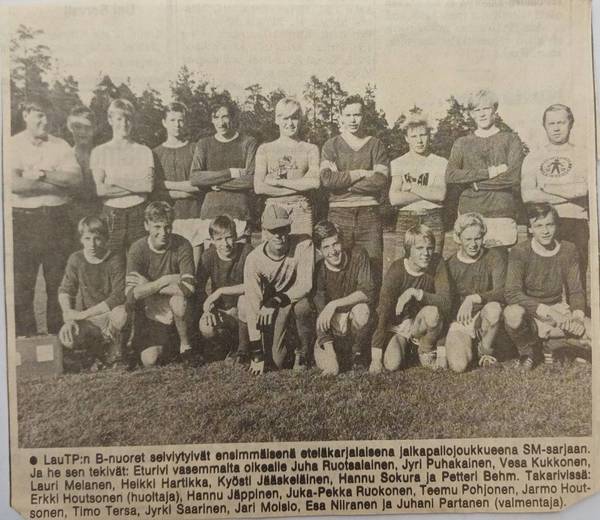 LauTP B-junnut SM-sarjaan