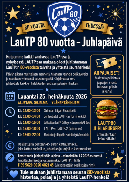 LAUTP 80-Juhlapäivä