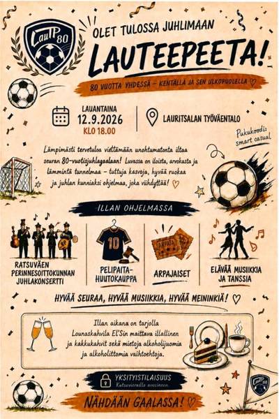 INFO Gaalan vieraille