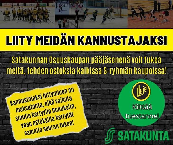 Tule mukaan tukemaan lasten ja nuorten liikuntaa kannustamalla!