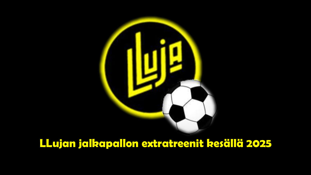 LLujan jalkapallon extratreenit kesällä 2025